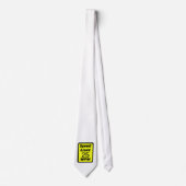 Morse Code Speed Limit Necktie Anpassen! Krawatte (Vorderseite)