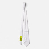 Morse Code Speed Limit Necktie Anpassen! Krawatte (Rückseite)
