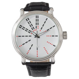 Morse Code Watch Armbanduhr
