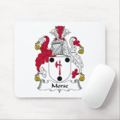 Morse-Familienwappen Mousepad (Mit Mouse)