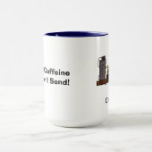 Morsealphabet-fertigen blonde männliche tasse (Zentrum)