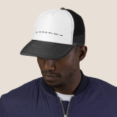 Morsealphabet-"Großvater-" Hut Customizeable Truckerkappe (Beispiel)