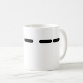 Morsealphabet "TASSE" Tasse durch Brownielocks (VorderseiteRechts)