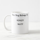 Morsealphabet-Tee-Tasse Kaffeetasse (Links)