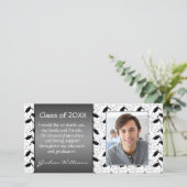 Mörser-Abschluss danken Ihnen Dankeskarte (Stehend Vorderseite)