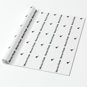 Mörser u. Stampfe Geschenkpapier