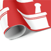 Mörser u. Stampfe Geschenkpapier (Rolleneckpunkt)