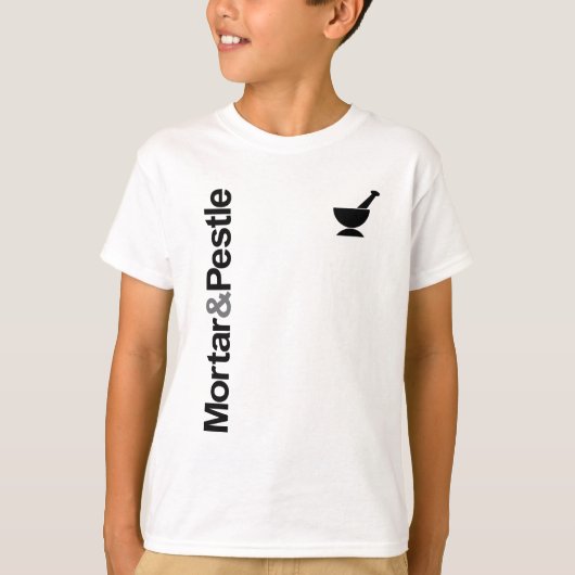 Mörser u. Stampfe T-Shirt (Vorderseite)