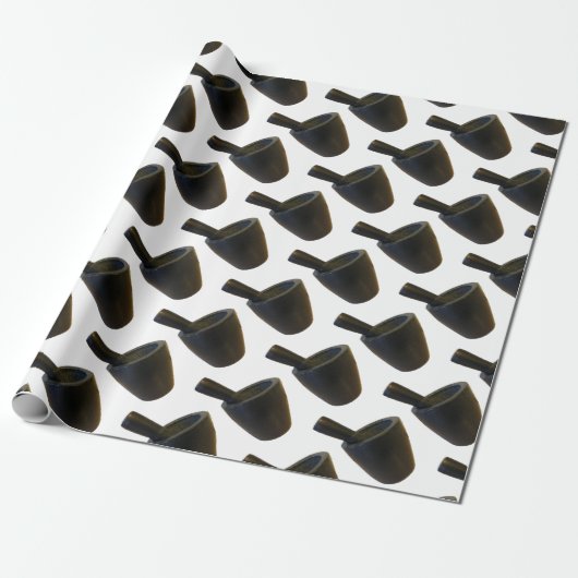 Mörser und pestal geschenkpapier (Ungerollt)