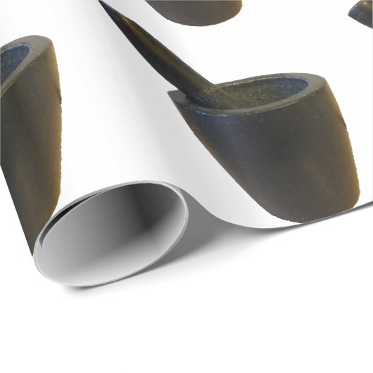 Mörser und Stampfe Geschenkpapier (Rolleneckpunkt)