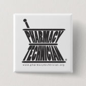 Mörser-und Stampfe-Knopf Button (Vorderseite)