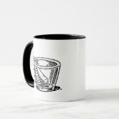 Mörser und Stampfe Tasse (Vorderseite Links)