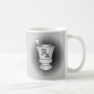 Mörser und Stößel Kaffeetasse