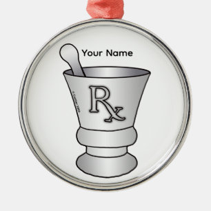 Mörserpistill Ornament Aus Metall