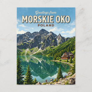 Morskie Oko Polen Postkarte