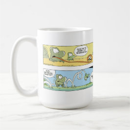 Mort u. Warze die Frosch-Cartoon-Zusammenstellung Tasse