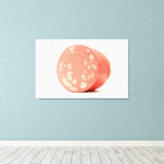Mortadella Leinwanddruck (Insitu (Holzboden))
