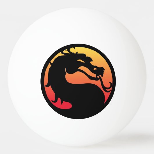 Mortal Kombat Ping Pong Ball Tischtennisball (Vorderseite)