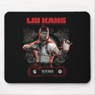 Mortaler Kampf Merch Liu Kang für Shaolin Mousepad