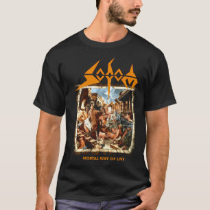Mortaler Weg der Live Sodom Rock Band T-Shirt