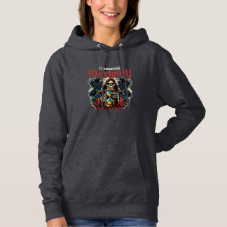 Mortalität Grafik-Hoodie Hoodie