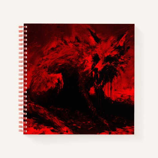 MORTALITÄT | SpiralNotebook Notizblock (Vorderseite)