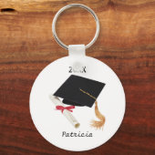 Mortar & Diploma Schlüsselanhänger (Vorderseite)