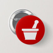 Mortar & Pestle Button (Vorne & Hinten)