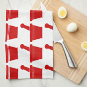 Mortar & Pestle Geschirrtuch (Viertel Falte)