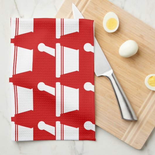 Mortar & Pestle Geschirrtuch (Viertel Falte)