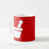 Mortar & Pestle Kaffeetasse (Vorderseite Links)