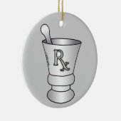 Mortar Pestle Keramikornament (Rechts)