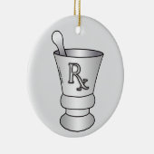 Mortar Pestle Keramikornament (Rechts)