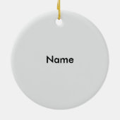 Mortar Pestle Keramikornament (Hinten)