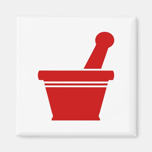 Mortar & Pestle Magnet (Vorne)