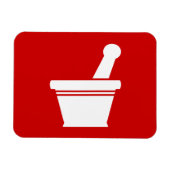 Mortar & Pestle Magnet (Horizontal)