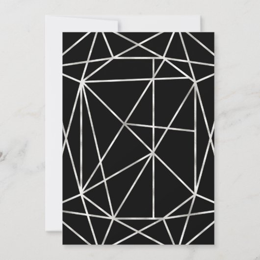 Mortar & Pestle Rx Pharmacy School Grad Party Gem Einladung (Rückseite)