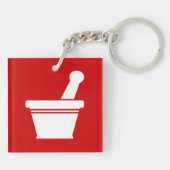 Mortar & Pestle Schlüsselanhänger (Rückseite)