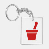 Mortar & Pestle Schlüsselanhänger (Vorderseite links)