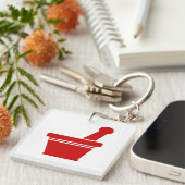 Mortar & Pestle Schlüsselanhänger (Vorderseite rechts)