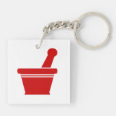 Mortar & Pestle Schlüsselanhänger (Rückseite)