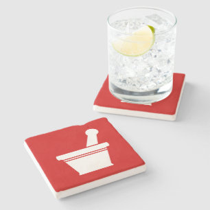 Mortar & Pestle Steinuntersetzer