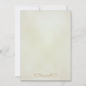 Mortar und Diplomabschlüsse Einladung (Rückseite)