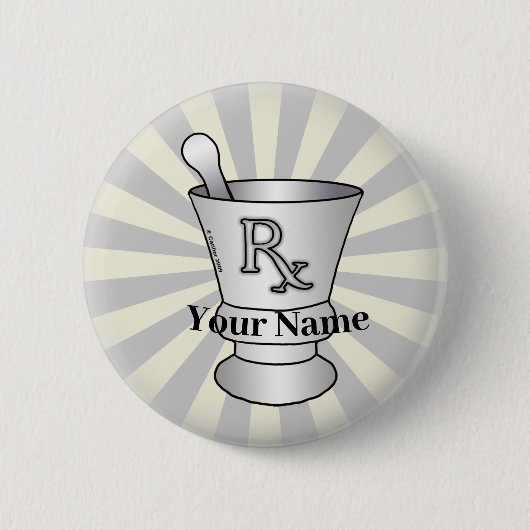 Mortar und Pestle Button (Vorderseite)