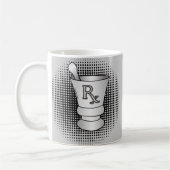 Mortar und Pestle Kaffeetasse (Links)