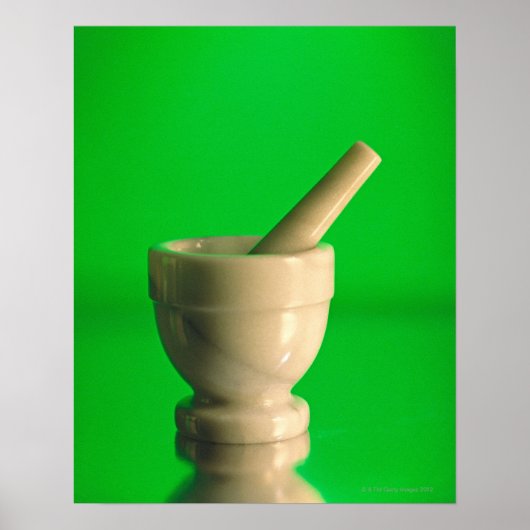 Mortar und Pestle Poster (Vorne)