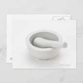 Mortar und Pestle Postkarte (Vorne/Hinten)