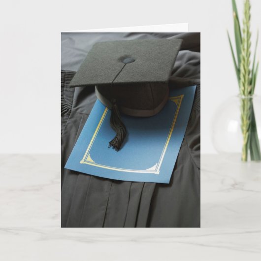 Mortarboard, Gourmet, Programm-Abschluss-Karte Karte (Vorderseite)