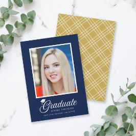 Mortarboard Script Editable Colors Foto Graduate