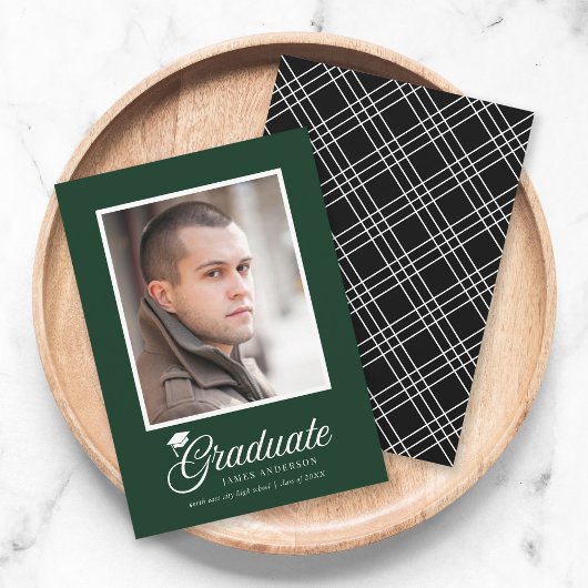 Mortarboard Script Editable Colors Foto Graduate